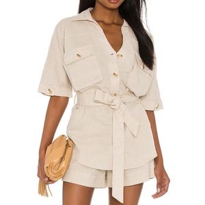 Cecile Linen Shorts and Top from Suboo . Selling as a set.